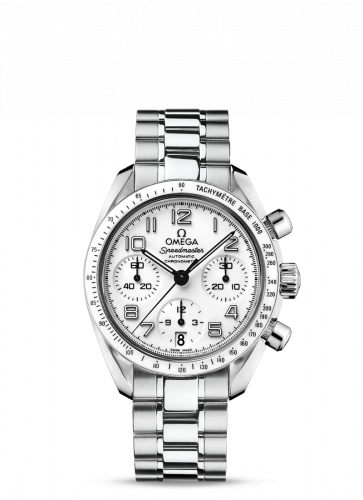 Omega Speedmaster Date 38 Stainless Steel / White / Bracelet 324.30.38.40.04.001