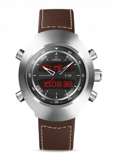 Omega Spacemaster Z-33 Titanium / Black / Leather 325.92.43.79.01.002