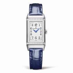 Jaeger-LeCoultre Reverso Duetto Stainless Steel / Silver / Alligator 3348420
