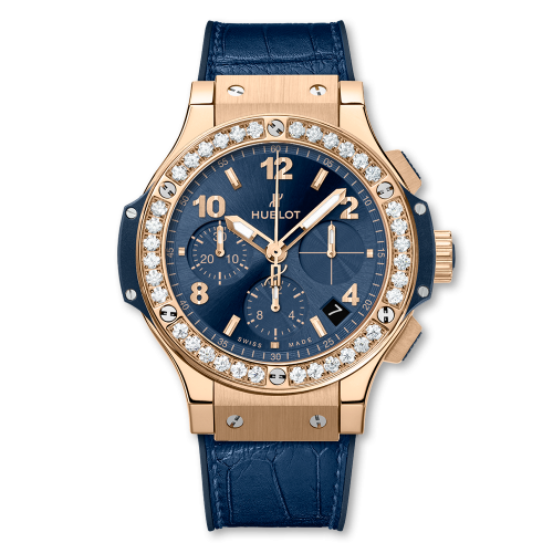 Hublot Big Bang 41 Red Gold / Diamond / Blue 341.PX.7180.LR.1204