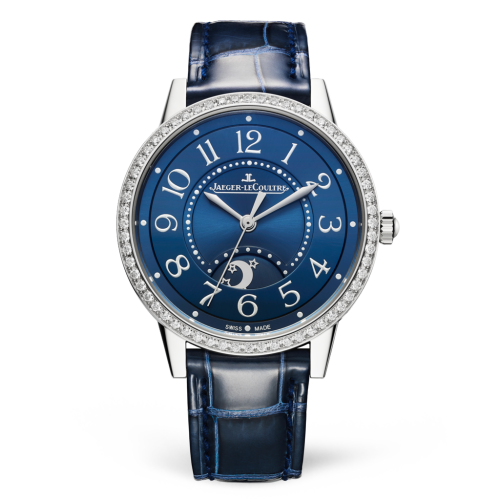 Jaeger-LeCoultre Rendez-Vous Night & Day Medium Stainless Steel / Blue / Alligator 3448480