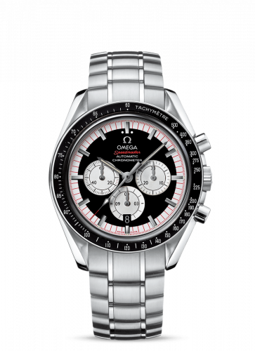 Omega Speedmaster Michael Schumacher Stainless Steel / Black / Bracelet / The Legend Panda 3507.51.00