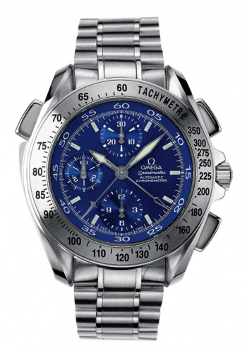 Omega Speedmaster Split-Seconds Stainless Steel / Blue / Bracelet 3540.80.00