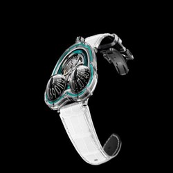 MB&F Horological Machine N3 HM3 Frog X Turquoise 36.SVL.GR
