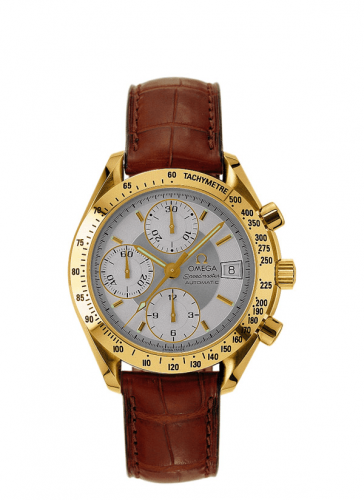 Omega Speedmaster Date 39 Yellow Gold / Silver 3613.30.02