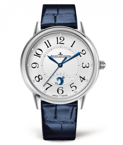 Jaeger-LeCoultre Rendez-Vous Night & Day Large Stainless Steel / Silver / Alligator 3618490
