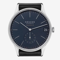 Nomos Glashutte Orion Neomatik 41 Date Midnight Blue 363