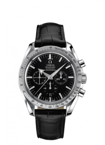 Omega Speedmaster Broad Arrow Stainless Steel / Black 3851.50.11