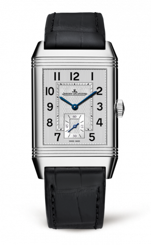 Jaeger-LeCoultre Reverso Classic Large Small Seconds Stainless Steel / Silver / Alligator 3858520
