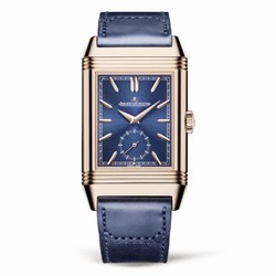 Jaeger-LeCoultre Reverso Tribute Duoface Fagliano Pink Gold / Blue 398258J