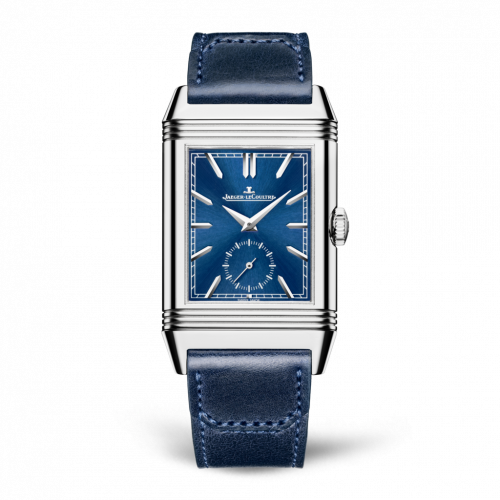 Jaeger-LeCoultre Reverso Tribute Duoface Stainless Steel / Blue / Fagliano 3988482