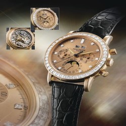 Patek Philippe Perpetual Calendar Chronograph 3990 Rose Gold / Pink 3990R-0X1