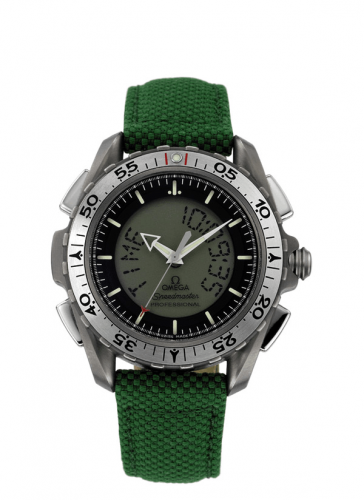 Omega Speedmaster X-33 Titanium / Green Kevlar / 2nd Gen 3991.50.09