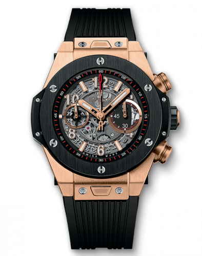 Hublot Big Bang Unico 45 King Gold / Ceramic / Black 411.OM.1180.RX