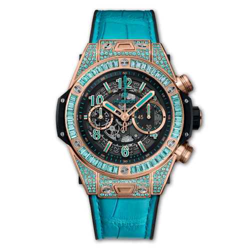 Hublot Big Bang Unico 45 King Gold / Paraiba 411.OX.1189.LR.0919