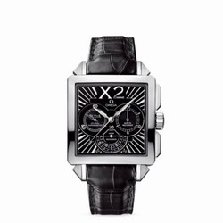 Omega De Ville X2 Co-Axial 37 Chronograph Stainless Steel / Black 423.13.37.50.01.001