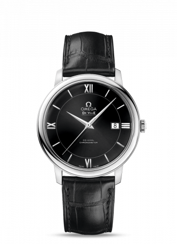 Omega De Ville Prestige Co-Axial 39.5 Stainless Steel / Black 424.13.40.20.01.001