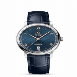 Omega De Ville Prestige Co-Axial 39.5 Stainless Steel / Blue Sunburst 424.13.40.20.03.004