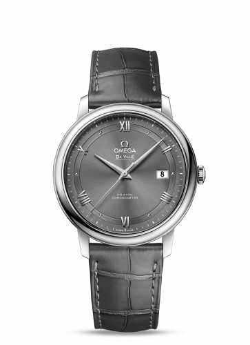 Omega De Ville Prestige Co-Axial 39.5 Stainless Steel / Vintage Grey 424.13.40.20.06.001