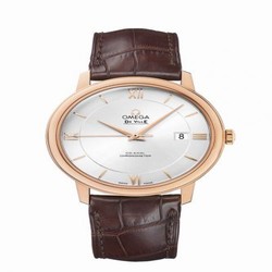 Omega De Ville Prestige Co-Axial 39.5 Red Gold / Silver 424.53.40.20.02.003