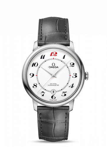 Omega De Ville Prestige Co-Axial 39.5 White Gold / Enamel / 50th Anniversary 424.53.40.20.04.002
