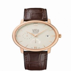 Omega De Ville Prestige Co-Axial 39.5 Power Reserve Red Gold / Ivory / GUM Red Square 424.53.40.21.09.001