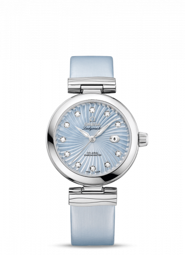 Omega LadyMatic Co-Axial 34 Stainless Steel / Blue MOP 425.32.34.20.57.002
