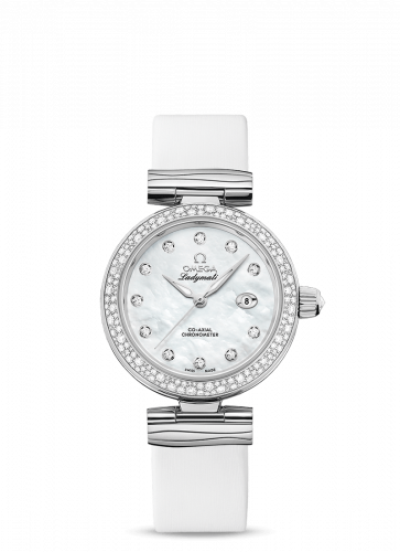 Omega LadyMatic Co-Axial 34 Stainless Steel / Diamond / MOP 425.37.34.20.55.002