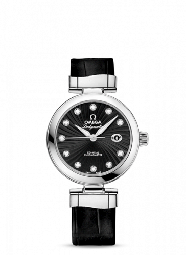 Omega LadyMatic Co-Axial 34 Stainless Steel / Black 425.33.34.20.51.001