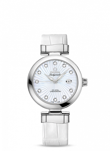Omega LadyMatic Co-Axial 34 Stainless Steel / MOP 425.33.34.20.55.001