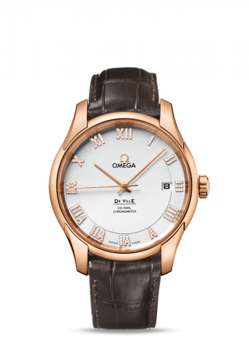 Omega De Ville Co-Axial 41 Red Gold / Silver Diamond 431.53.41.21.52.001