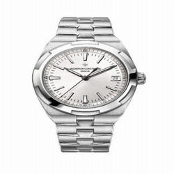 Vacheron Constantin Overseas Date Stainless Steel / Silver 4500V/110A-B126