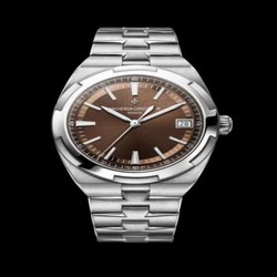 Vacheron Constantin Overseas Date Stainless Steel / Brown 4500V-110A-B146