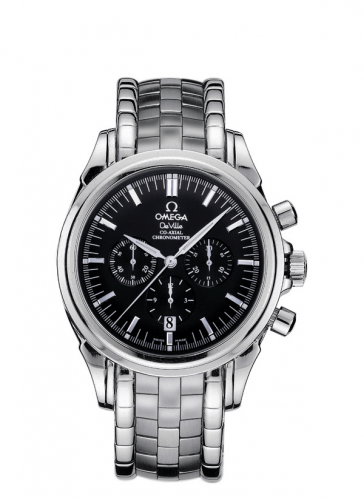 Omega De Ville Co-Axial 41 Chronograph Stainless Steel / Black / Bracelet 4541.50.00