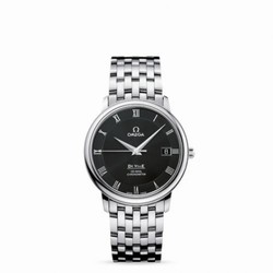 Omega De Ville Prestige Co-Axial 36.5 Stainless Steel / Black / Bracelet 4574.50.00