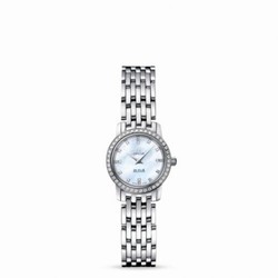 Omega De Ville Prestige Quartz 22 Stainless Steel / Diamond / MOP / Bracelet 4575.75.00