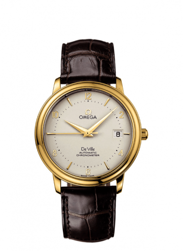 Omega De Ville Prestige Automatic 36.5 Yellow Gold / Silver 4612.30.02