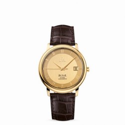 Omega De Ville Prestige Co-Axial 36.5 Yellow Gold / Champagne 4617.11.02