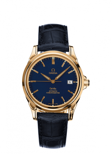 Omega De Ville Co-Axial 37.5 Yellow Gold / Blue 4631.80.33