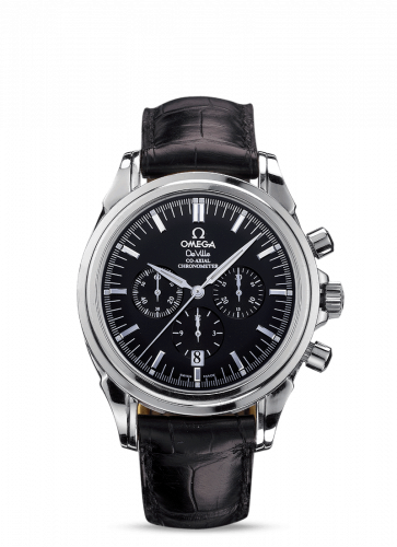 Omega De Ville Co-Axial 41 Chronograph Stainless Steel / Black 4841.50.31