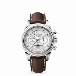 Omega De Ville Co-Axial 41 Chronoscope Stainless Steel / Silver 4850.30.37