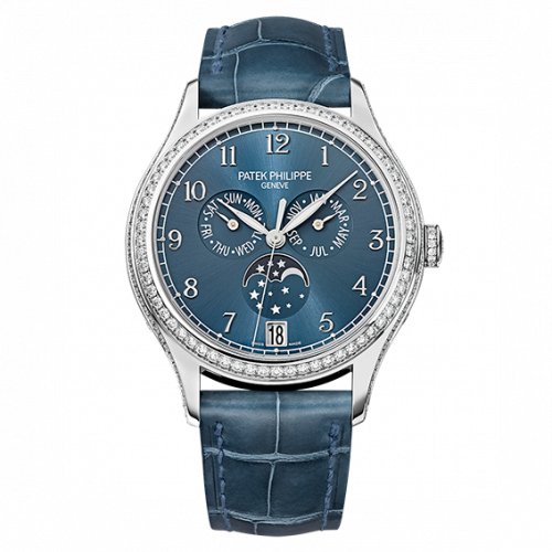 Patek Philippe Annual Calendar 4947 White Gold / Blue 4947G-001