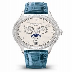 Patek Philippe Annual Calendar 4947 White Gold / Silver 4947G-010