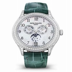 Patek Philippe Annual Calendar 4948 White Gold Black Mother of Pearl 4948G-010