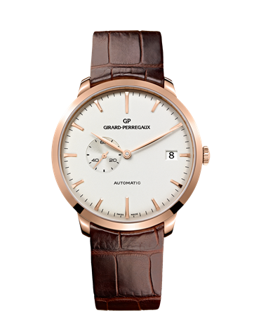 Girard-Perregaux 1966 41 Small Seconds Date Pink Gold 49543-52-131-BKBA 