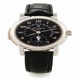 Patek Philippe Tourbillon Minute Repeater Perpetual Calendar 5016 Platinum / Black Breguet 5016P-001