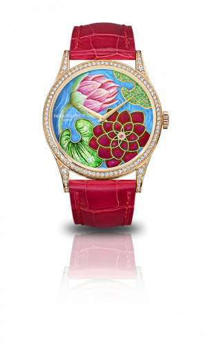 Patek Philippe Calatrava 5077 Water Lilies and Lotus 5077/100R-010