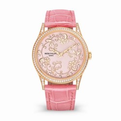 Patek Philippe Calatrava 5077R Pictures in Relief / Floral Scrolls 5077/101R-001