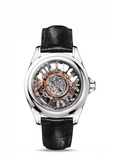 Omega De Ville Tourbillon Co-Axial Platinum / Skeleton 513.93.39.21.99.001