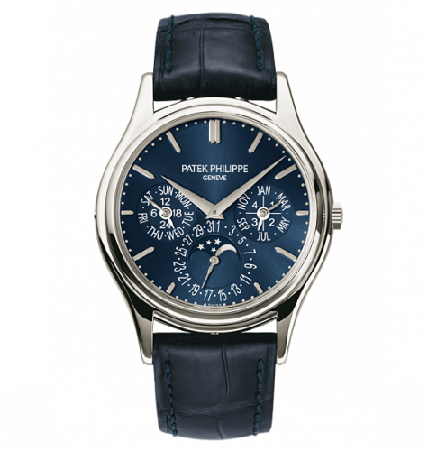 Patek Philippe Perpetual Calendar 5140 Platinum Blue 5140P-001